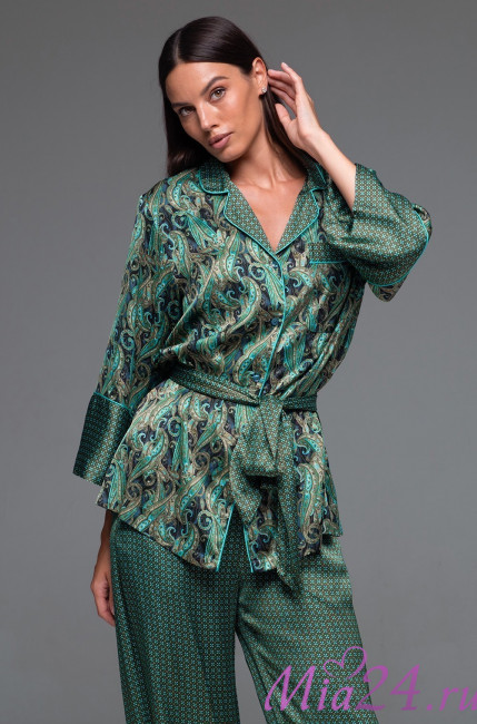Комплект домашний шелковый с брюками Mia-Amore "Amina" 4106 Комплект домашний шелковый с брюками Mia-Amore "Amina" 4106