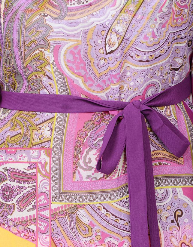 17185 Пляжная туника "Catalonia" malina