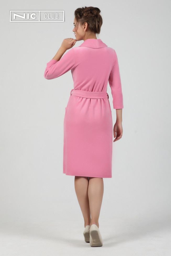 1501  Халат женский Comfort розовый