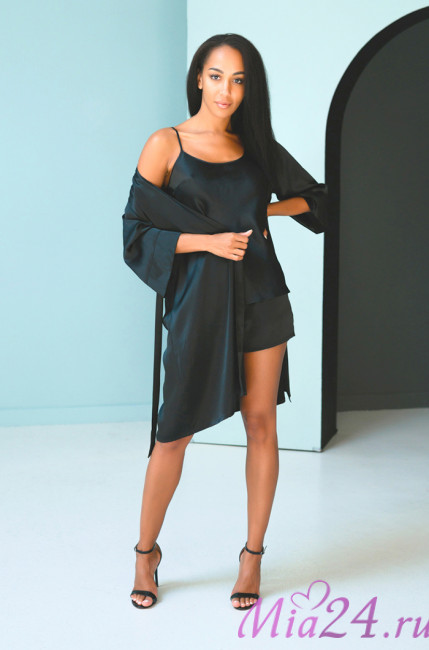 Пижама шелковая женская с шортами Mia-Mia "Vanda"15182 Пижама шелковая женская с шортами Mia-Mia "Vanda"15182