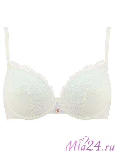 Бюстгальтер балконет "Saten Nuvola" Lormar белый