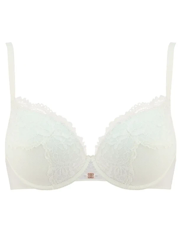 Бюстгальтер балконет "Saten Nuvola" Lormar белый