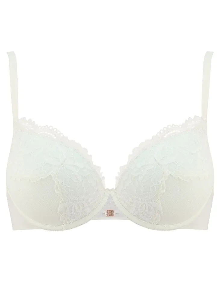 Бюстгальтер балконет "Saten Nuvola" Lormar белый