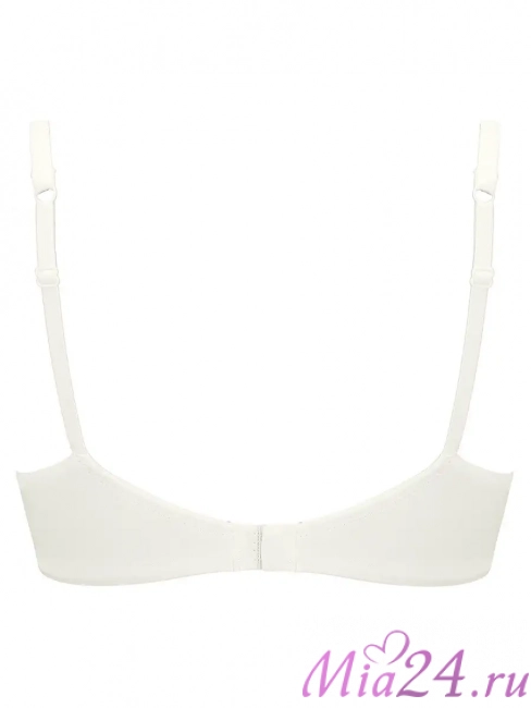 Бюстгальтер балконет "Saten Nuvola" Lormar белый