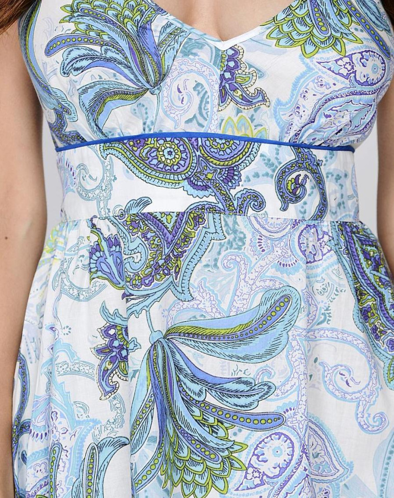 Пляжный сарафан Mia-Mia "Garda" 16061 голубой