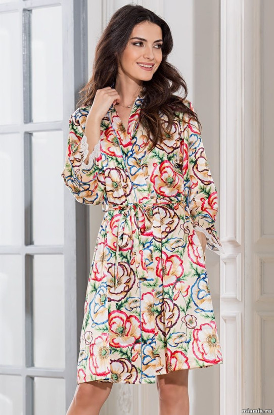 9713 Халат женский "Maki"