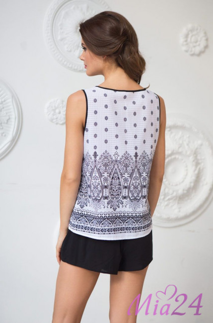 Пижама женская Mia-Mia "Leona" 16212 белый