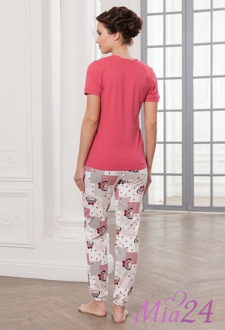 Комплект домашний женский "Cleo" 792 розовый