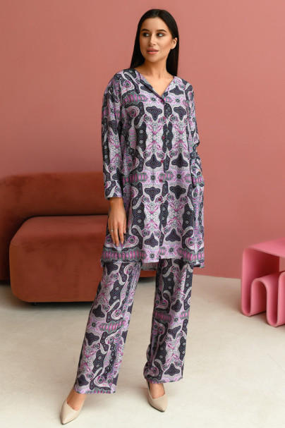 Комплект домашний женский с брюками Mia-Mia "Alba"16519