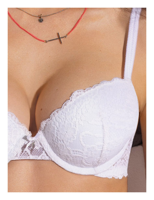 Бюстгальтер пуш-ап "Allure" Sielei 2680 белый 
