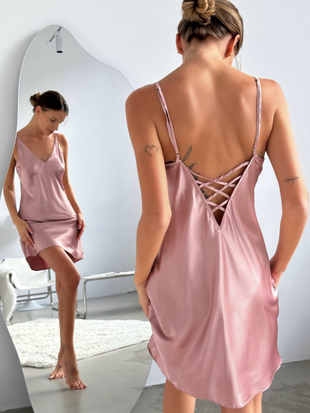 Сорочка короткая женская Mia-Amore "Peony" 4210