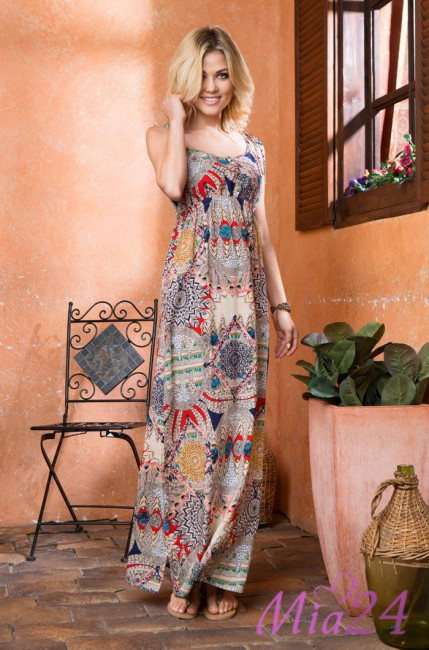 Сарафан длинный женский из вискозы Mia-Mia "Maya" 16138