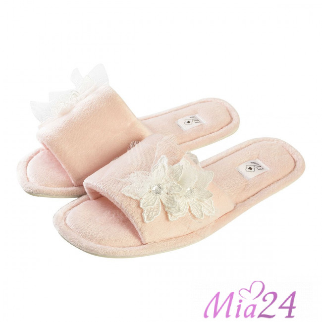  KT-70151 Тапочки домашние "Белая лилия" 