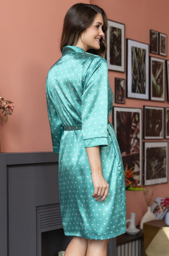 Халат женский Mia-Mella "Clever" 8943 мятный