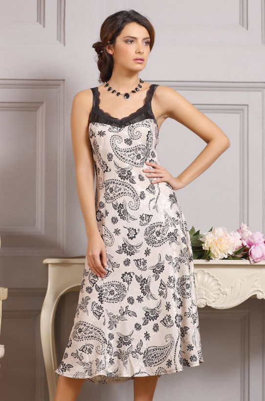 Сорочка женская Mia-Mia "Persia" 7984 бежевый