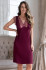 Сорочка женская с кружевом Mia-Amore Nuar 6245 бордо