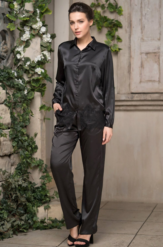 Комплект домашний женский Mia-Amore "Afrodita" 2166 черный