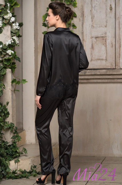 Комплект домашний женский Mia-Amore "Afrodita" 2166 черный