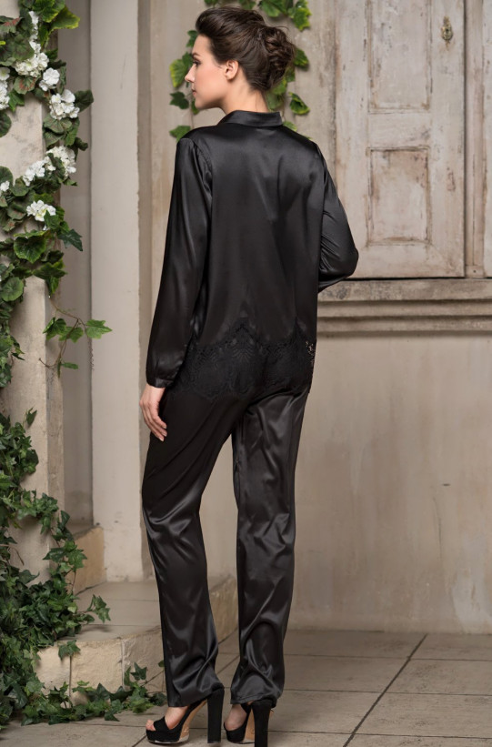 Комплект домашний женский Mia-Amore "Afrodita" 2166 черный