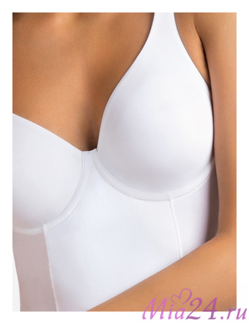 Боди из микрофибры Sielei "Comfort Fit" 1848 белый