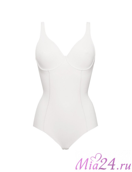 Боди из микрофибры Sielei "Comfort Fit" 1848 белый