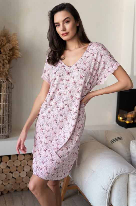 Сорочка короткая женская из вискозы Mia-Amore "Inessa" 5011