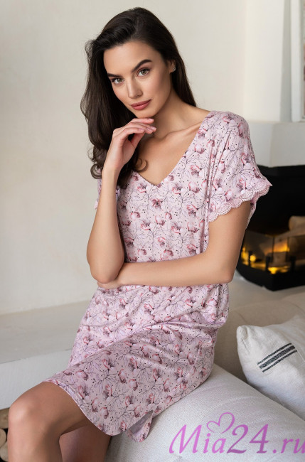 Сорочка короткая женская из вискозы Mia-Amore "Inessa" 5011