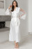 Халат длинный женский шелковый Mia-Amore "Marjory"  3969 белый Халат длинный женский шелковый Mia-Amore "Marjory"  3969 белый
