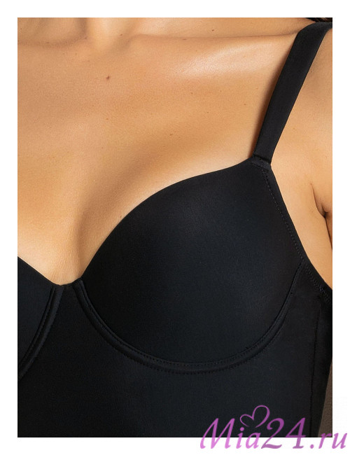 Боди из микрофибры Sielei "Everybody" 1862 черный Боди из микрофибры Sielei "Everybody" 1862 черный