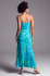 Платье длинное женское из вискозы с шелком Mia-Amore "Seville" 5068 бирюза Платье длинное женское из вискозы с шелком Mia-Amore "Seville" 5068 бирюза