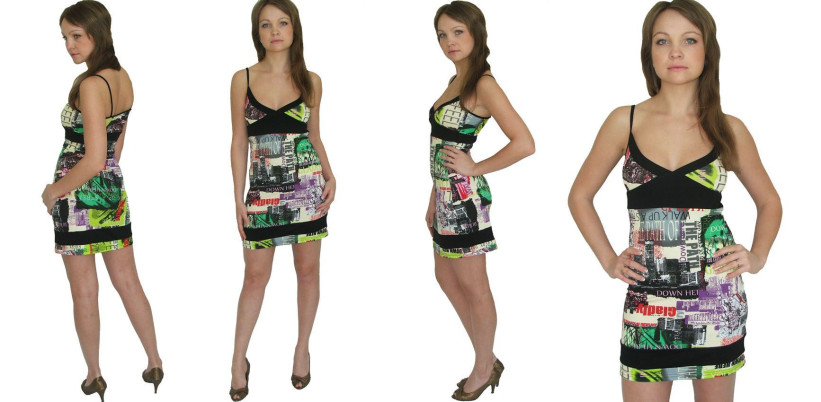 Платье женское трикотажное Серебряная ладья 1030