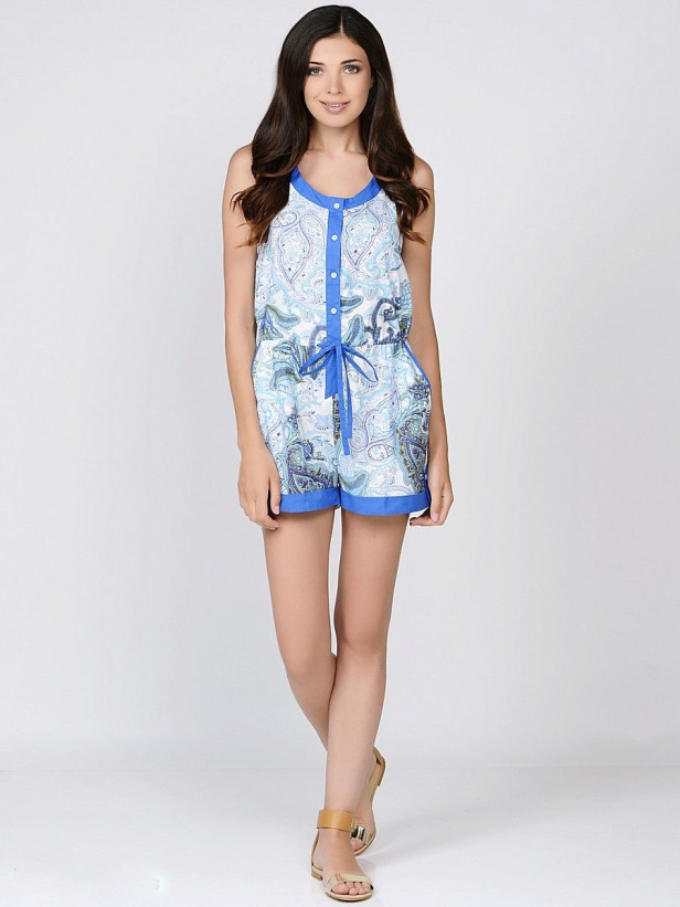 Комбинезон пляжный Mia-Mia "Garda" 16062 голубой