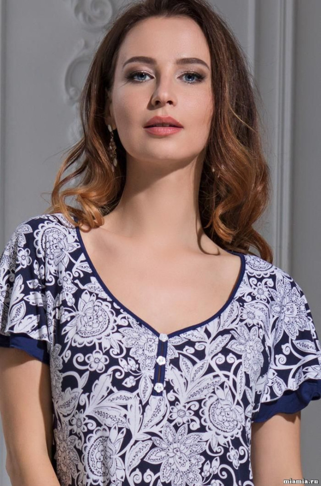 Сорочка женская из вискозы с бамбуком "Madlen" 6384