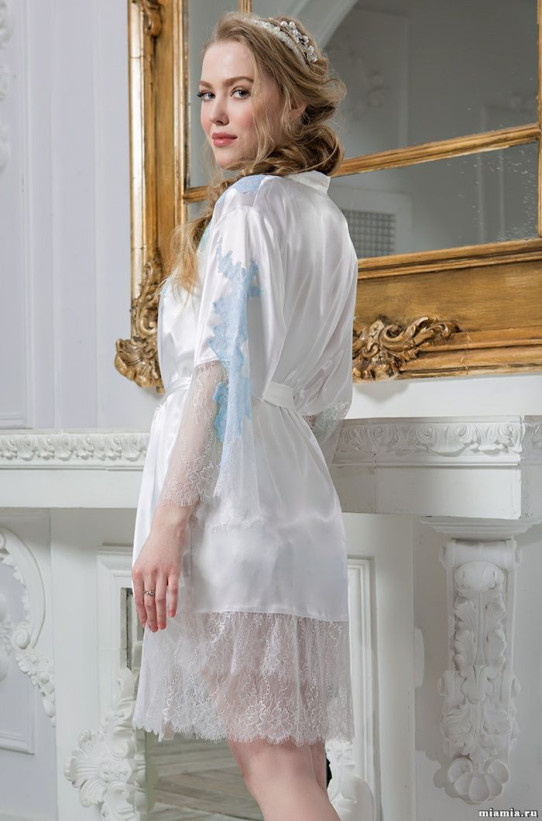 3223 Халат шелковый "Leticia"