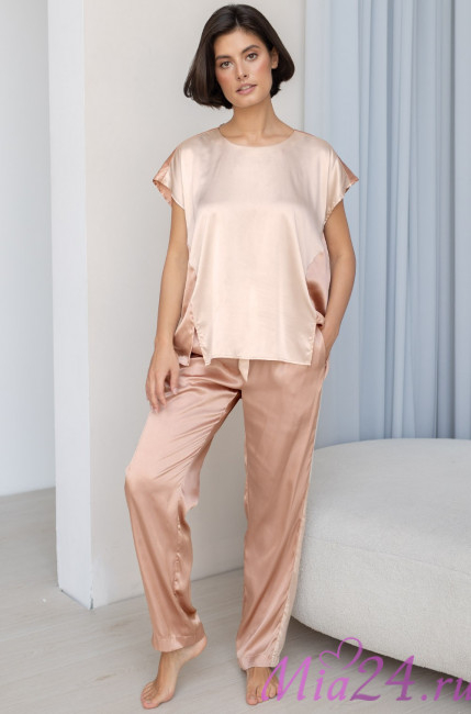 Комплект домашний шелковый Mia-Amore "Hailey" 7306