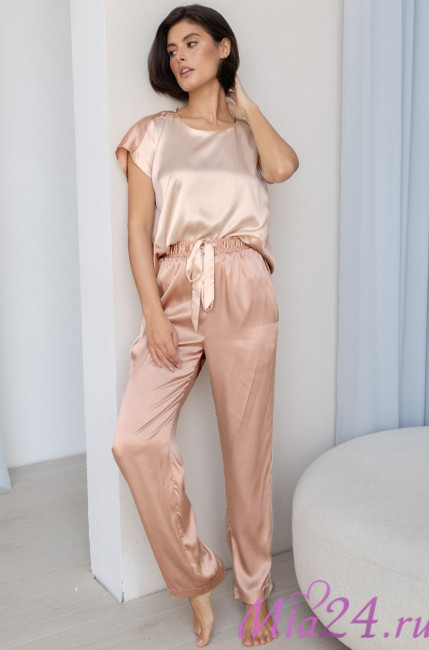 Комплект домашний шелковый Mia-Amore "Hailey" 7306