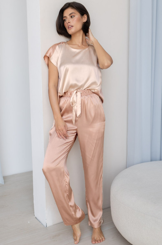 Комплект домашний шелковый Mia-Amore "Hailey" 7306