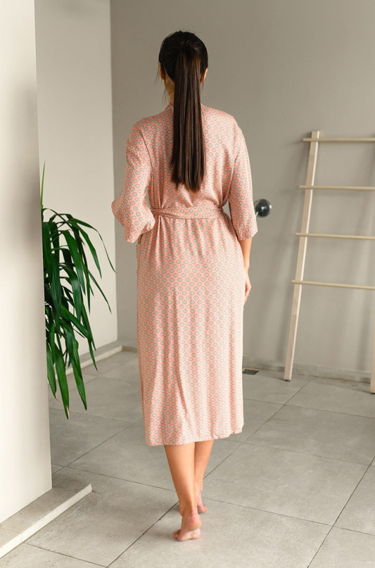 Халат длинный женский из вискозы Mia-Mia "Aleksa" 16529