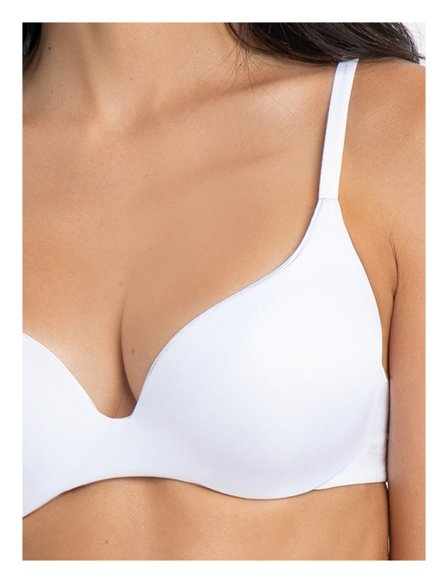 Бюстгальтер пуш-ап "Fantastic" Sielei 1368 белый