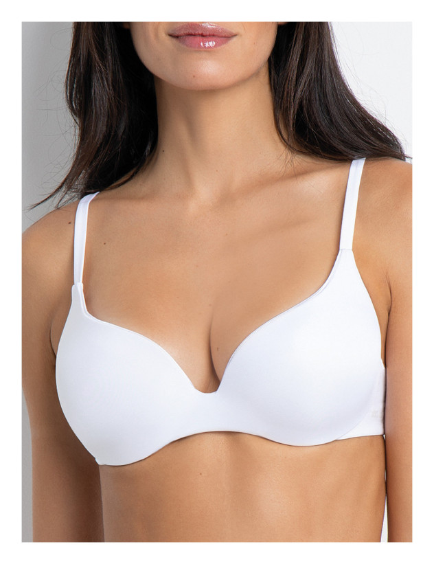 Бюстгальтер пуш-ап "Fantastic" Sielei 1368 белый