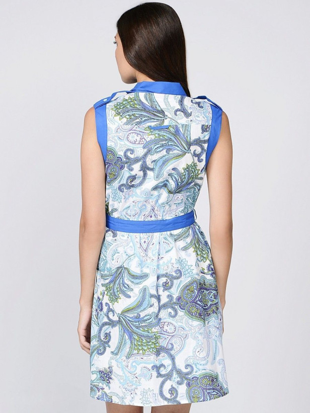 Халат пляжный Mia-Mia "Garda" 16063 голубой