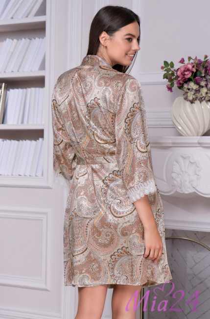 Халат женский шелковый Mia-Amore "Clementina" 3453 Халат женский шелковый Mia-Amore "Clementina" 3453