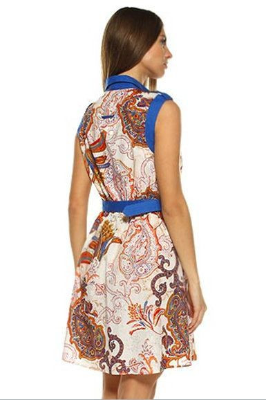 Халат пляжный Mia-Mia "Garda" 16063 оранжевый