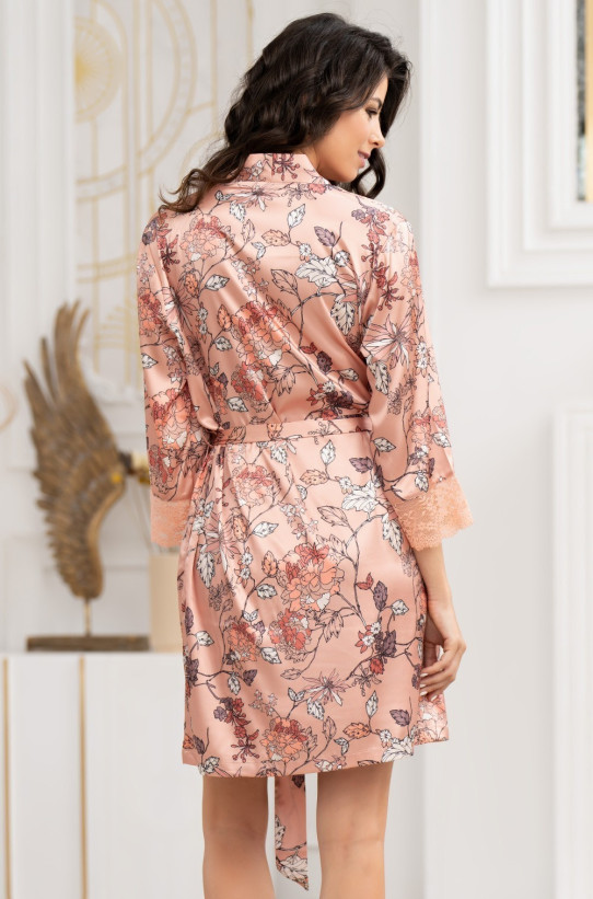 Халат женский шелковый Mia-Amore "Polin" 3923