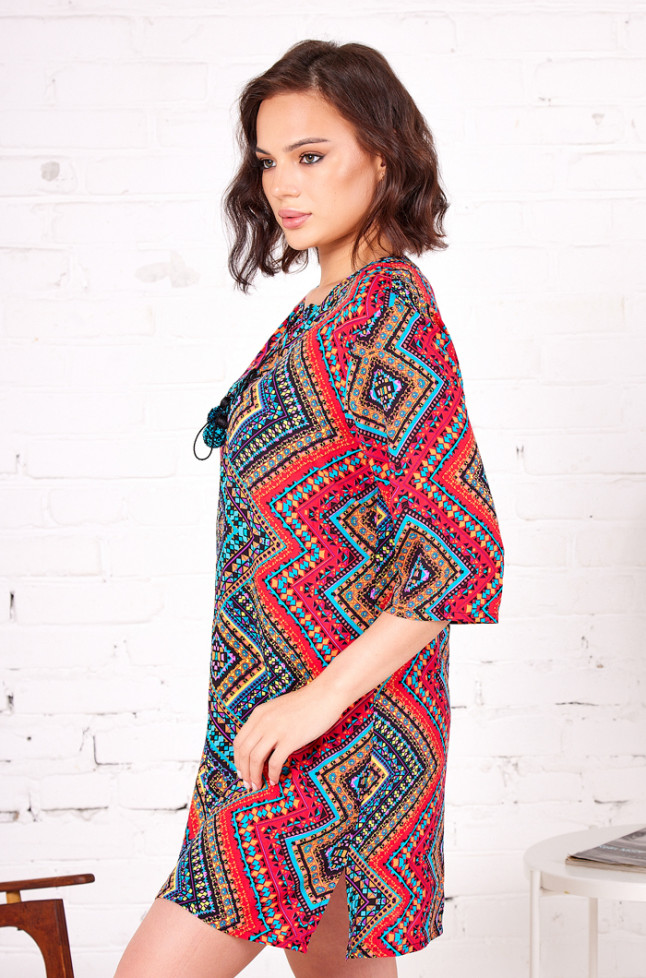 Туника короткая женская Mia-Mia "Jana" 16433 красный