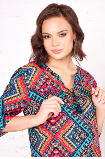 Туника короткая женская Mia-Mia "Jana" 16433 красный