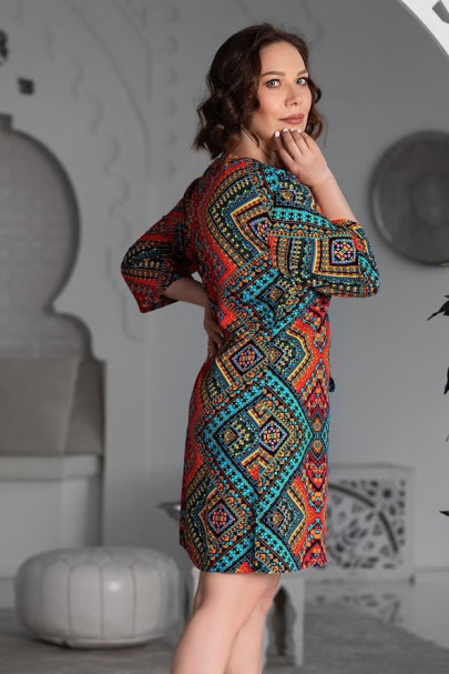 Туника короткая женская Mia-Mia "Jana" 16433 красный