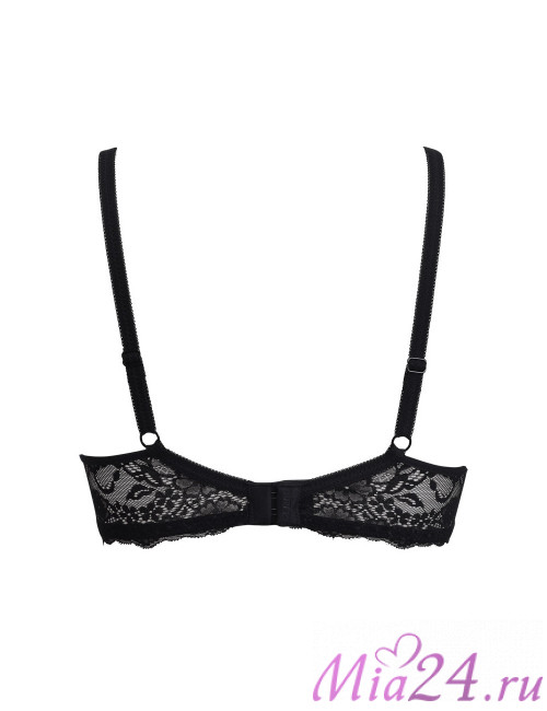 Бюстгальтер балконет "Allure" Sielei 2686 черный Бюстгальтер балконет "Allure" Sielei 2686 черный