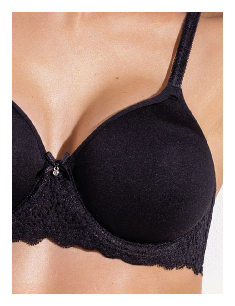 Бюстгальтер балконет "Allure" Sielei 2686 черный
