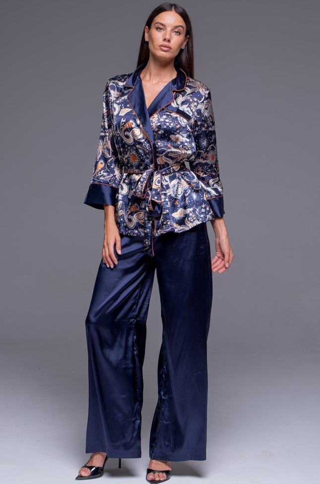 Комплект домашний женский с брюками Mia-Amore "Zodiac" 7287